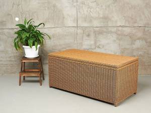 Сундук для хранения "KARL 140", соломенный Сундук для хранения "KARL 140", соломенный