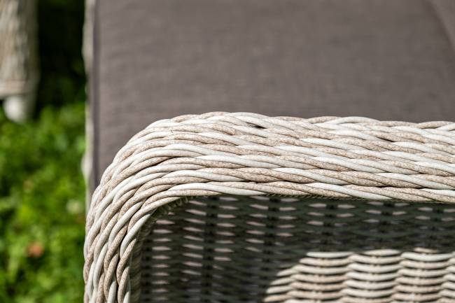 "Гляссе" лаунж-зона из искусственного ротанга, цвет бежевый "Гляссе" лаунж-зона из искусственного ротанга, цвет бежевый