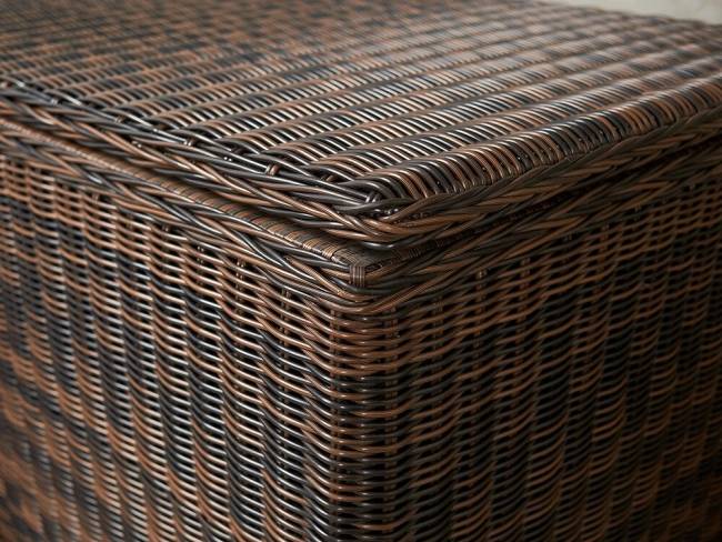 Набор из 2-х сундуков "KARL (140 и 120)", темно-коричневый Набор из 2-х сундуков "KARL (140 и 120)", темно-коричневый