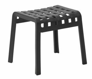 Табурет пластиковый Poggio антрацит 490х415х440 мм Табурет пластиковый Poggio антрацит 490х415х440 мм