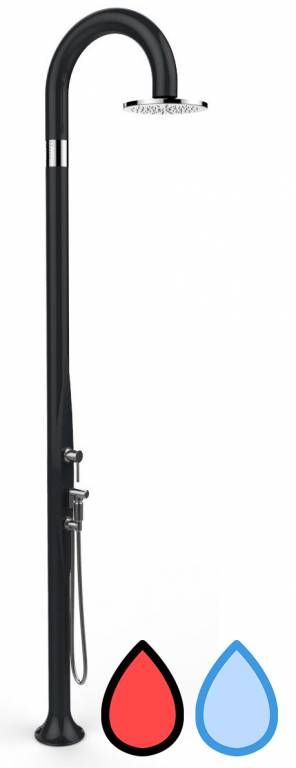 Душ уличный Funny Yin T 345 антрацит 170х170х2320 мм Душ уличный Funny Yin T 345 антрацит 170х170х2320 мм