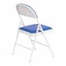 Стул складной FOLDER (mod. 3022G) / 1 шт. в упаковке каркас: металл, сиденье/спинка: экокожа, 46.5 х 47.5 х 79 см, blue (синий) / white (белый) синий, белый каркас: металл, сиденье/спинка: экокожа Стул складной FOLDER (mod. 3022G) / 1 шт. в упаковке каркас: металл, сиденье/спинка: экокожа, 46.5 х 47.5 х 79 см, blue (синий) / white (белый) синий, белый каркас: металл, сиденье/спинка: экокожа