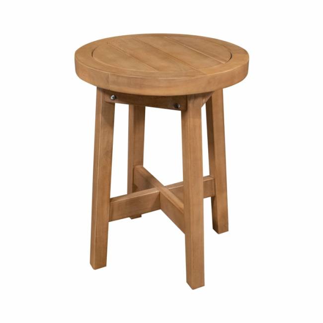 Столик деревянный кофейный Ravona натуральный Ø400х530 мм Столик деревянный кофейный Ravona натуральный Ø400х530 мм