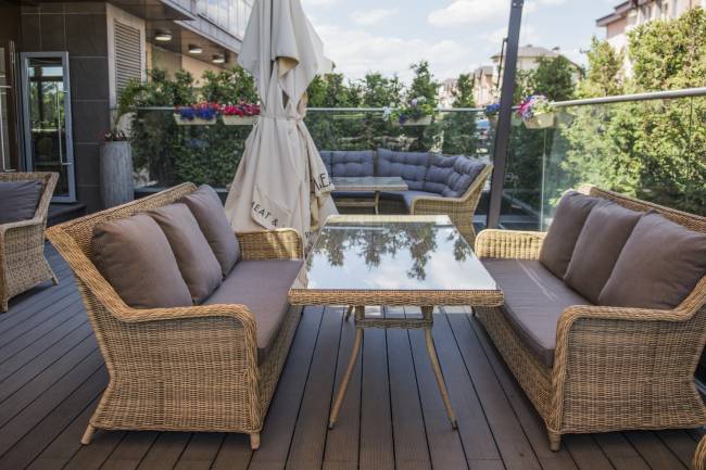 "Кортадо" обеденная группа из искусственного ротанга "Кортадо" обеденная группа из искусственного ротанга