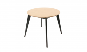 Стол Сканди К 90 чёрное дерево/натур Стол Сканди К 90 чёрное дерево/натур