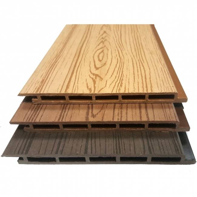 Фасадная панель из ДПК HOLZHOF, 165*15*3000 коричневый Фасадная панель из ДПК HOLZHOF, 165*15*3000 коричневый