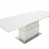 Стол-трансформер Левмар Slide G15/S79 белый глянец/ опоры нерж.сталь Стол-трансформер Левмар Slide G15/S79 белый глянец/ опоры нерж.сталь