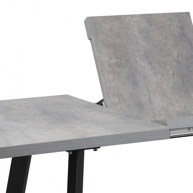 Стол обеденный раздвижной "БОРГ", цемент Стол обеденный раздвижной "БОРГ", цемент