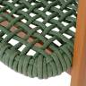 "Амстердам" плетеный стул из искусственного ротанга, цвет зеленый "Амстердам" плетеный стул из искусственного ротанга, цвет зеленый