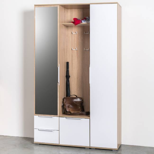 Пенал Куба Шкаф 13.29 цвет дуб сонома/белый премиум