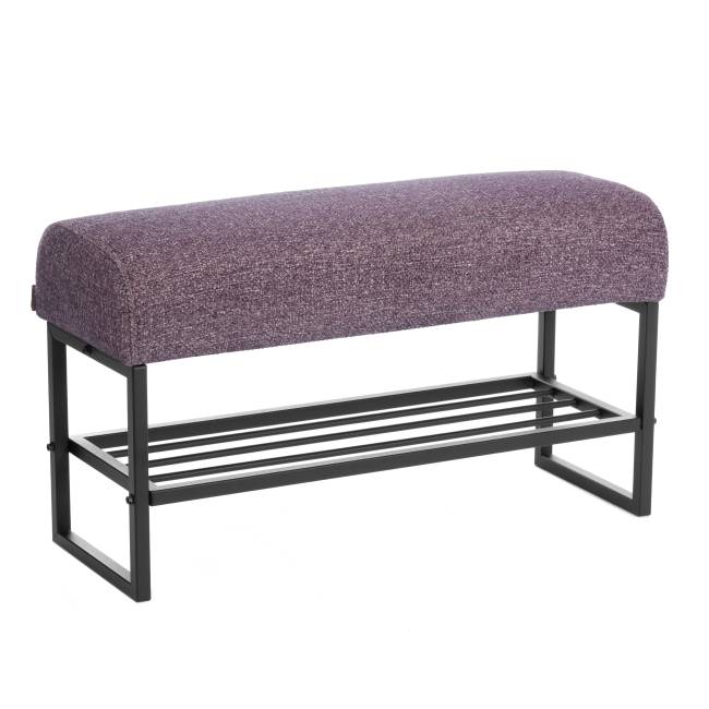 Банкетка-обувница Charli Lux/Чарли Люкс велюр/букле, VT shape wood rose какао велюр/букле Банкетка-обувница Charli Lux/Чарли Люкс велюр/букле, VT shape wood rose какао велюр/букле