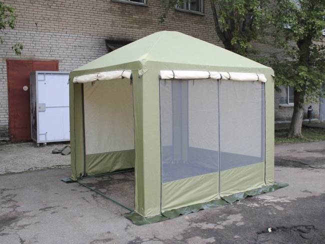 Шатер Митек "Пикник" 2,5 х 2,5 со стенками (2 места)