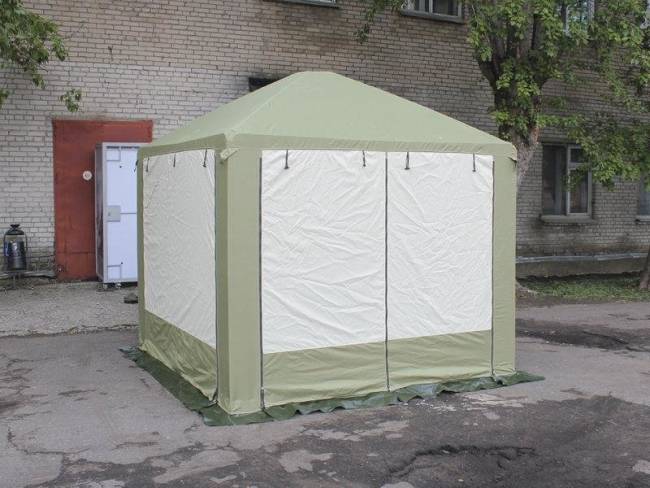 Шатер Митек "Пикник" 2,5 х 2,5 со стенками (2 места)