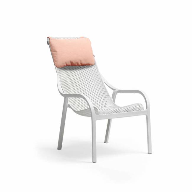 Подушка-подголовник для лаунж кресла Net Lounge розовый 465х290х70 мм Подушка-подголовник для лаунж кресла Net Lounge розовый 465х290х70 мм