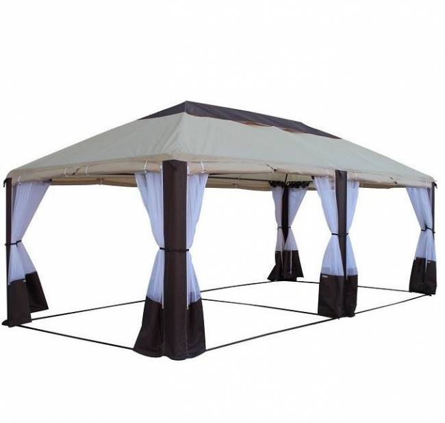 Шатер Митек ПИКНИК-ЭЛИТ 6х3 м со стенками (2 места)