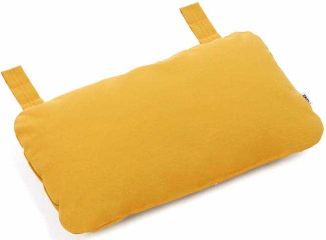 Подушка-подголовник для лаунж кресла Net Lounge горчичный 465х290х70 мм Подушка-подголовник для лаунж кресла Net Lounge горчичный 465х290х70 мм