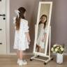 Зеркало напольное BeautyStyle 27 слоновая кость 135 см х 42,5 см