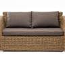 "Капучино" диван из искусственного ротанга (гиацинт) двухместный, цвет соломенный "Капучино" диван из искусственного ротанга (гиацинт) двухместный, цвет соломенный