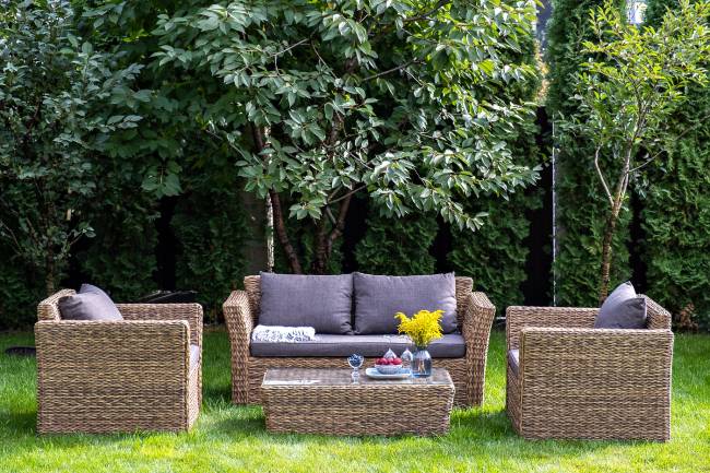 "Капучино" диван из искусственного ротанга (гиацинт) двухместный, цвет соломенный "Капучино" диван из искусственного ротанга (гиацинт) двухместный, цвет соломенный