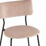 Стул Амелия велюр бежевый