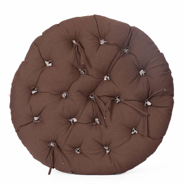 23/01 Матрац для кресла "Папасан" ткань, коричневый, C 26 коричневый ткань