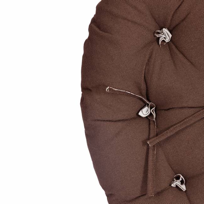 23/01 Матрац для кресла "Папасан" ткань, коричневый, C 26 коричневый ткань