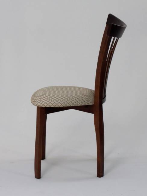 Обеденная группа Верди 120 со стульями Миранда орех/ ромб бежевый