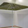 Зонт профессиональный 2.5х2.5 м Manuel белый, зеленый 2500х2500 мм Зонт профессиональный 2.5х2.5 м Manuel белый, зеленый 2500х2500 мм