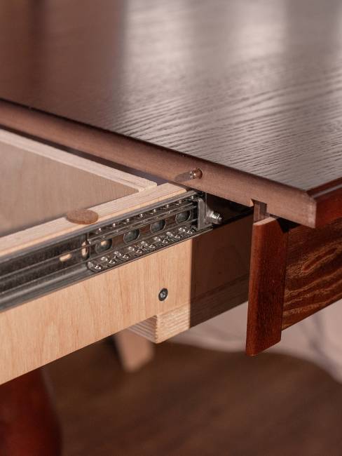 Стол обеденный Тарун 3 раздвижной орех 150/200*84