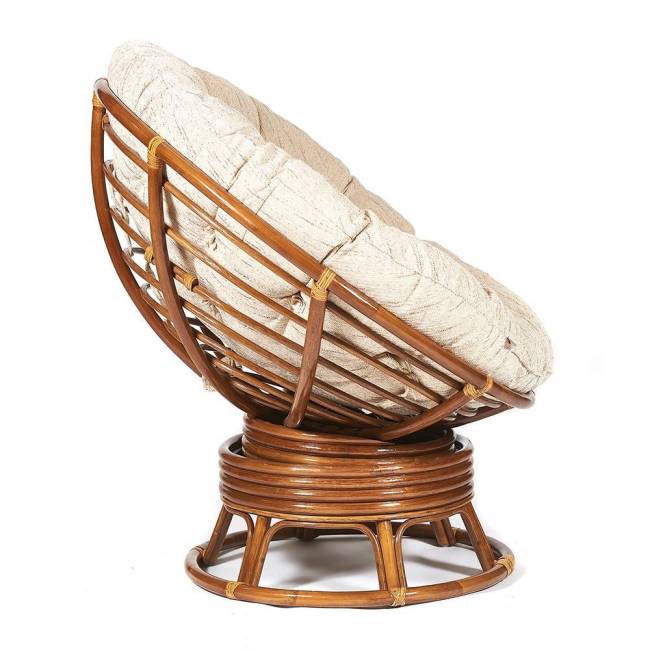 Кресло-качалка PAPASAN/ПАПАСАН w 23/01 B /с подушкой/ 115х78х104 см, Pecan (орех), ткань Старт Pecan (орех) Кресло-качалка PAPASAN/ПАПАСАН w 23/01 B /с подушкой/ 115х78х104 см, Pecan (орех), ткань Старт Pecan (орех)