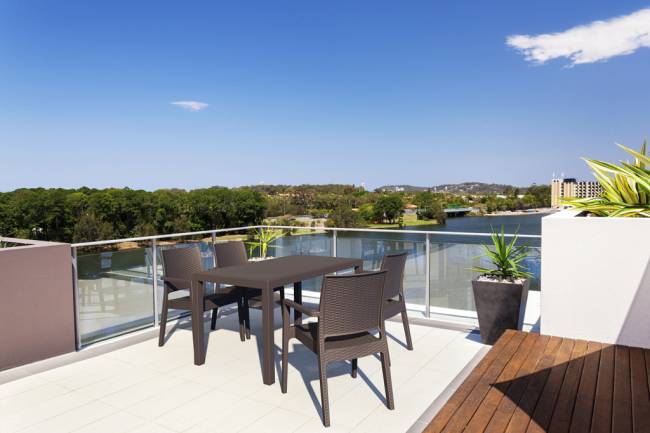 Стол пластиковый Orlando 140 коричневый 1400х800х750 мм