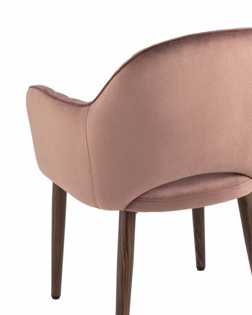 Стул Венера диамант велюр пыльно-розовый 2 шт Стул Венера диамант велюр пыльно-розовый 2 шт