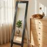 Зеркало напольное BeautyStyle 1 серый графит 130 см х 35 см