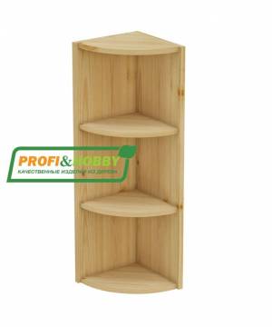 Шкаф-стеллаж заверш 280 х 280 х 900 открытый, сосна, без покраски Шкаф-стеллаж заверш 280 х 280 х 900 открытый, сосна, без покраски