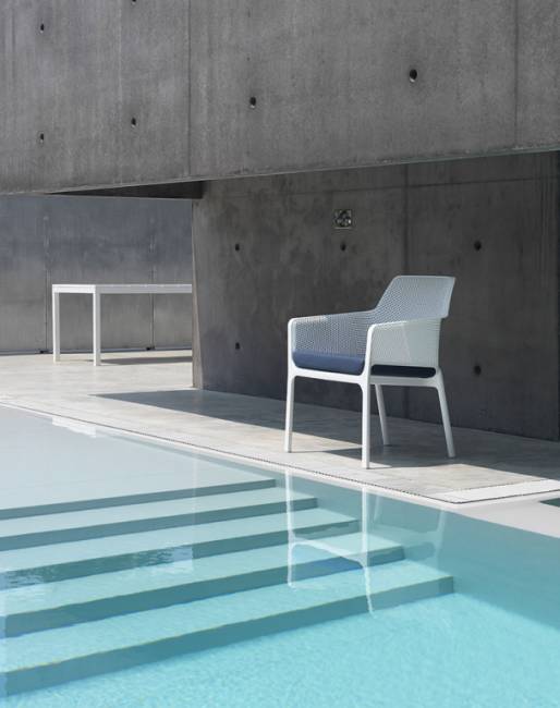 Подушка для кресла Net Relax деним 525х570х75 мм Подушка для кресла Net Relax деним 525х570х75 мм