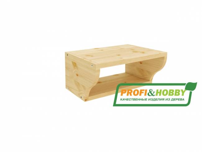 Полка для специй 400 х 180 х 280 бесцветный лак Полка для специй 400 х 180 х 280 бесцветный лак