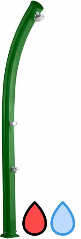 Душ уличный Jolly A 525 зеленый 165х150х2260 мм Душ уличный Jolly A 525 зеленый 165х150х2260 мм