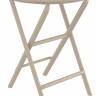 Стол пластиковый складной Helen Folding Table Ø60 бежевый Ø600х740 мм Стол пластиковый складной Helen Folding Table Ø60 бежевый Ø600х740 мм