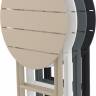 Стол пластиковый складной Helen Folding Table Ø60 бежевый Ø600х740 мм Стол пластиковый складной Helen Folding Table Ø60 бежевый Ø600х740 мм