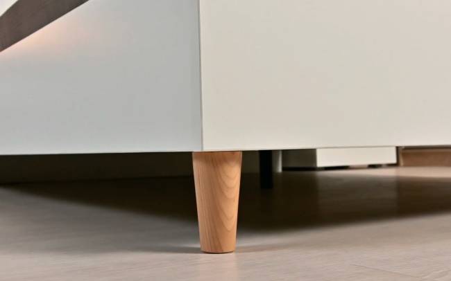 Кровать Муссон 11.41 с основанием и прикроватный столик цвет дуб эндгрейн элегантный Кровать Муссон 11.41 с основанием и прикроватный столик цвет дуб эндгрейн элегантный