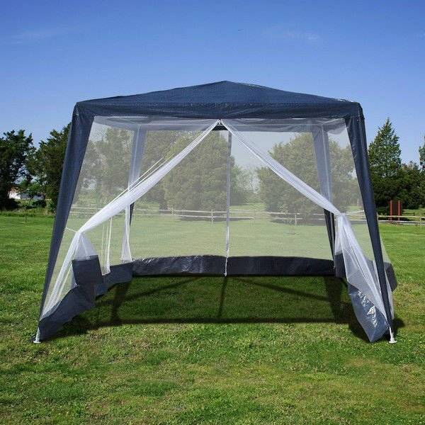 Шатер-тент с москитной сеткой 3x3x2.4м для дачи Шатер-тент с москитной сеткой 3x3x2.4м для дачи